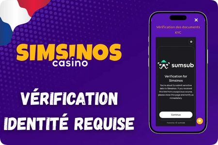 Simsinos Casino KYC : documents requis pour la vérification d'identité avant retrait